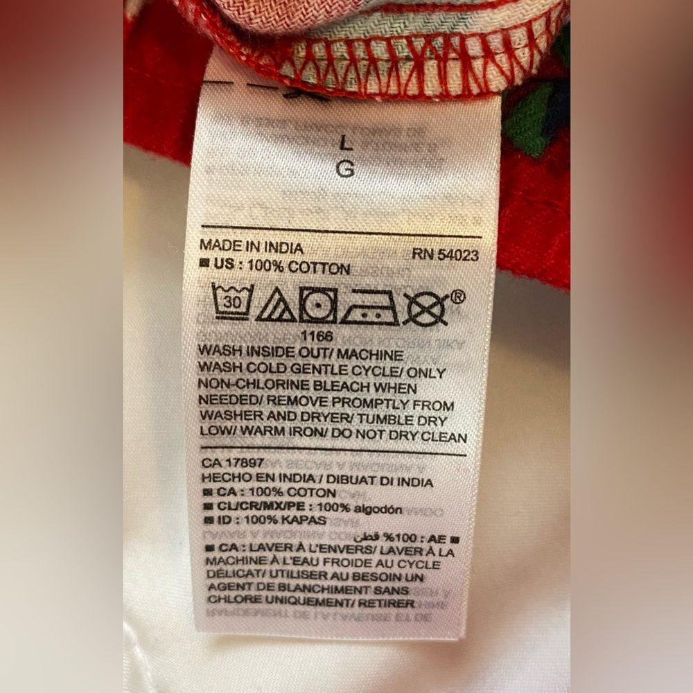 ⭐️ Old Navy Red Yeti Pajama Pants - Picture 7 of 8